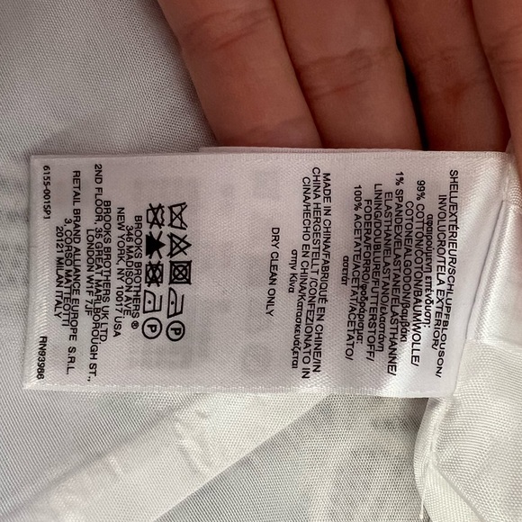 Sleeveless Black and White Floral Pattern Brooks Brothers Midi Dress - Size 4 - Picture 7 of 8